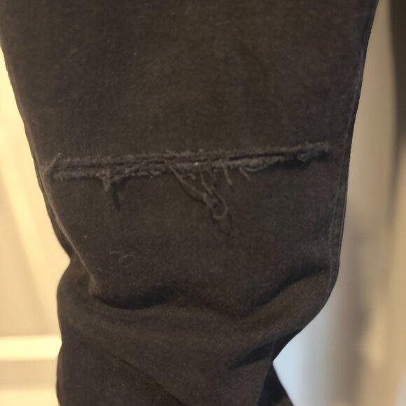 Free People We the Free Stella High Rise Button Fly Raw Hem Skinny Jeans  Size32 - Picture 5 of 5